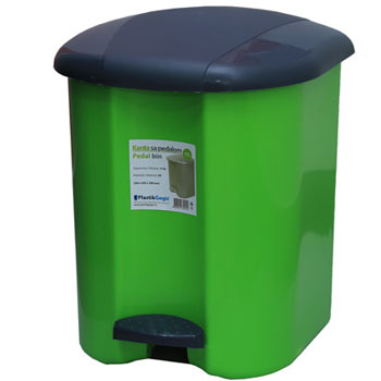 Kanta za otpatke sa pedalom 17 l-1
